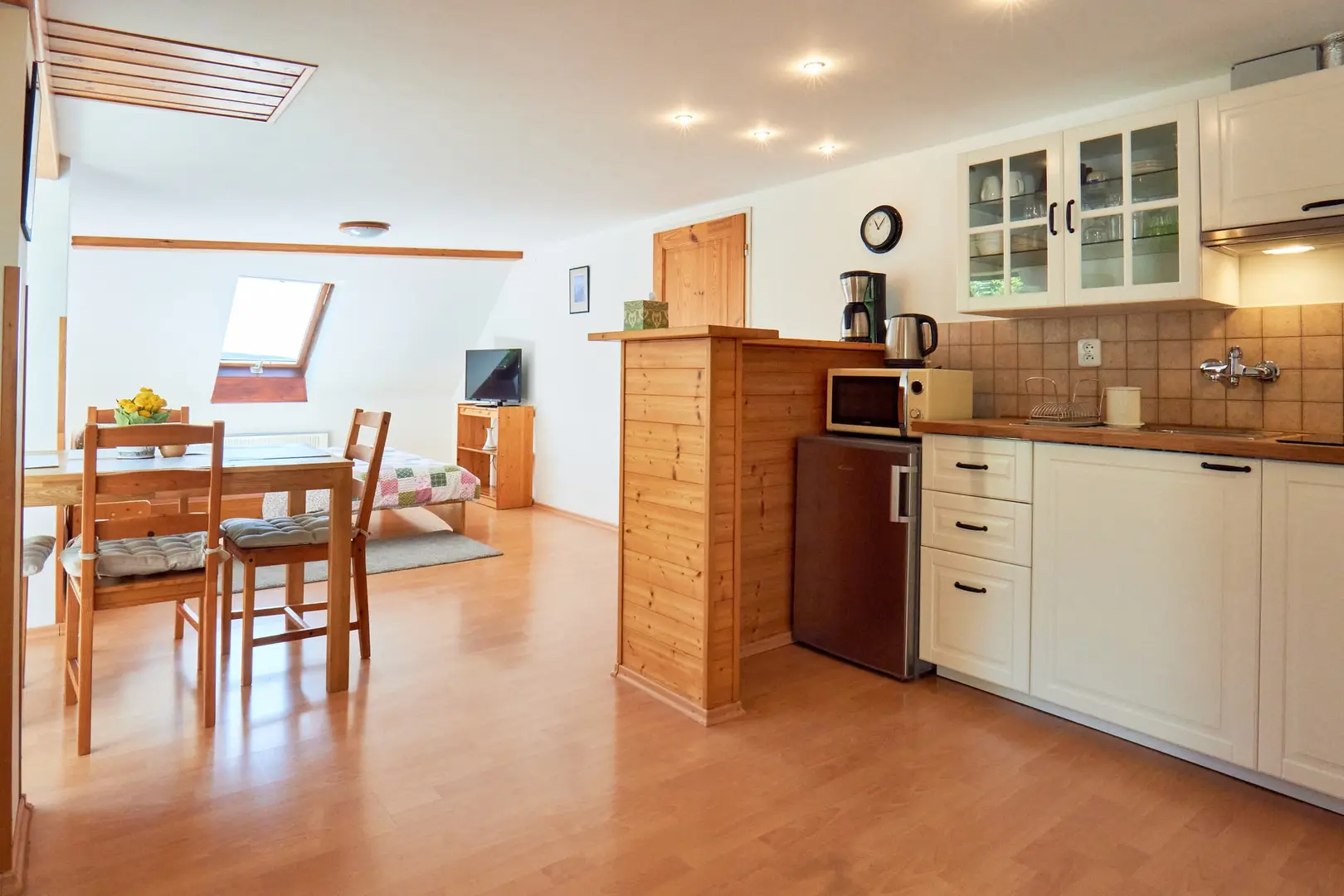 Prostorný apartmán v Chatě Harmonie s vlastní kuchyňkou